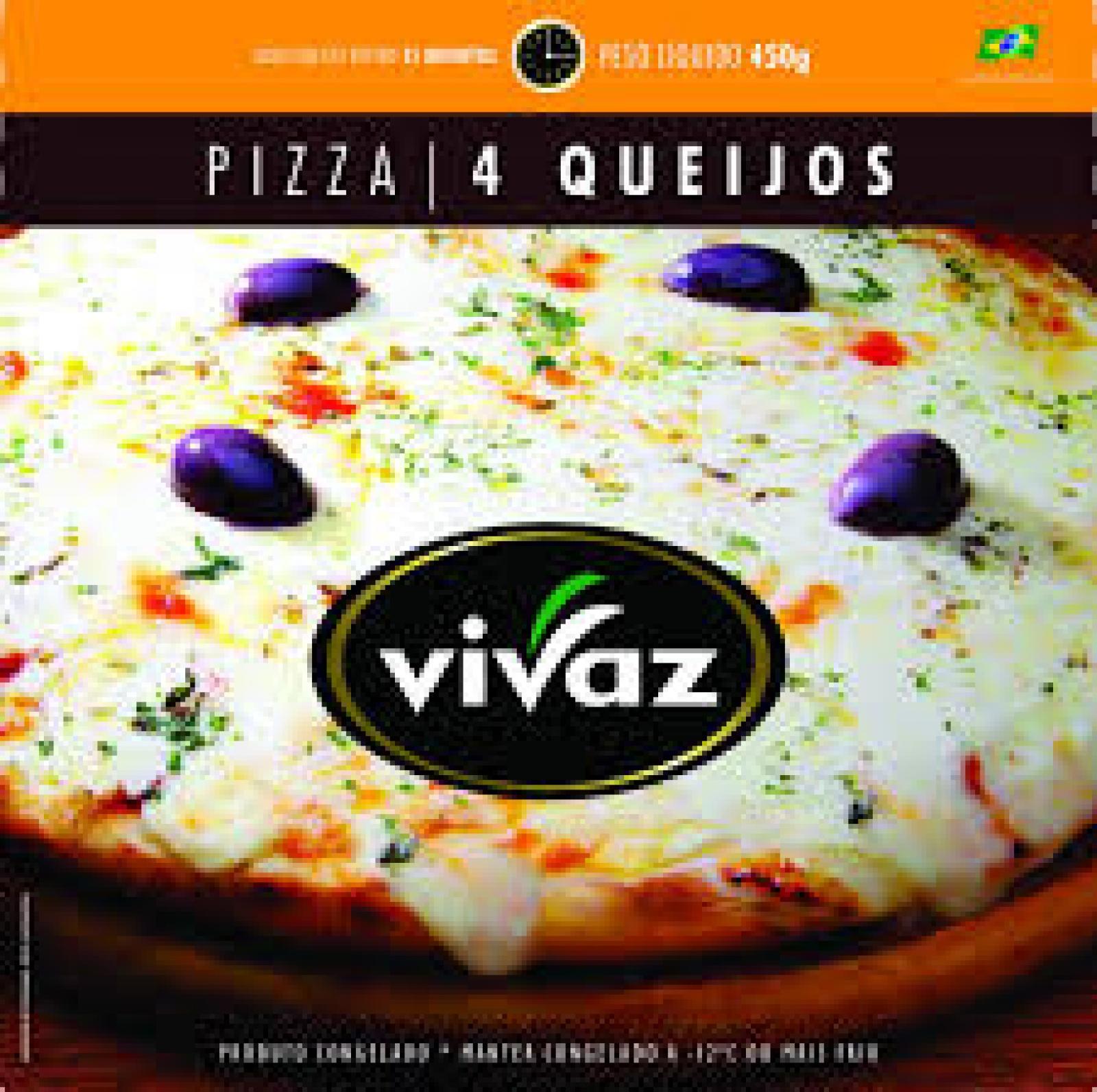 Pizza 4 Queijo 450g