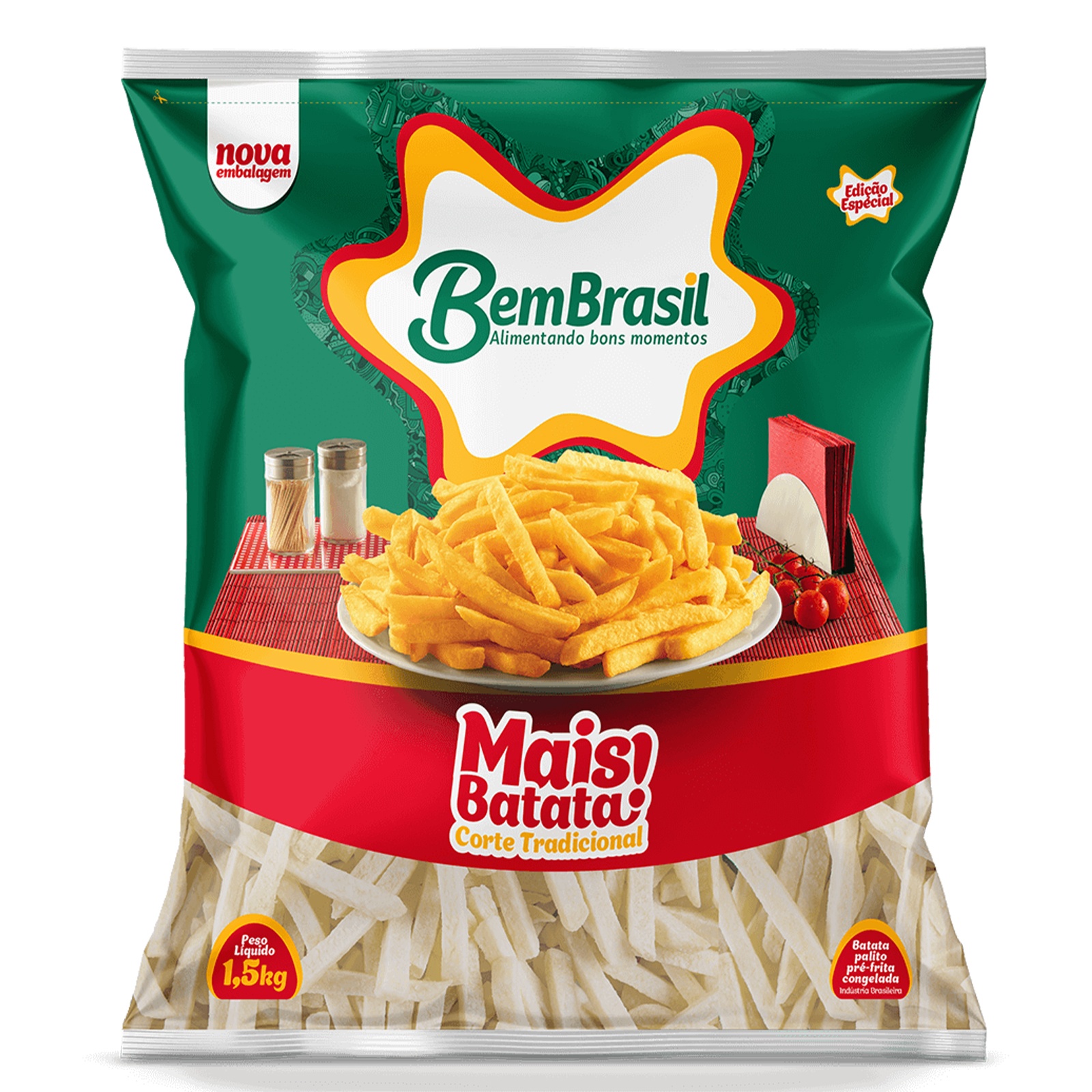 Mais Batata Congelada 1,5kg