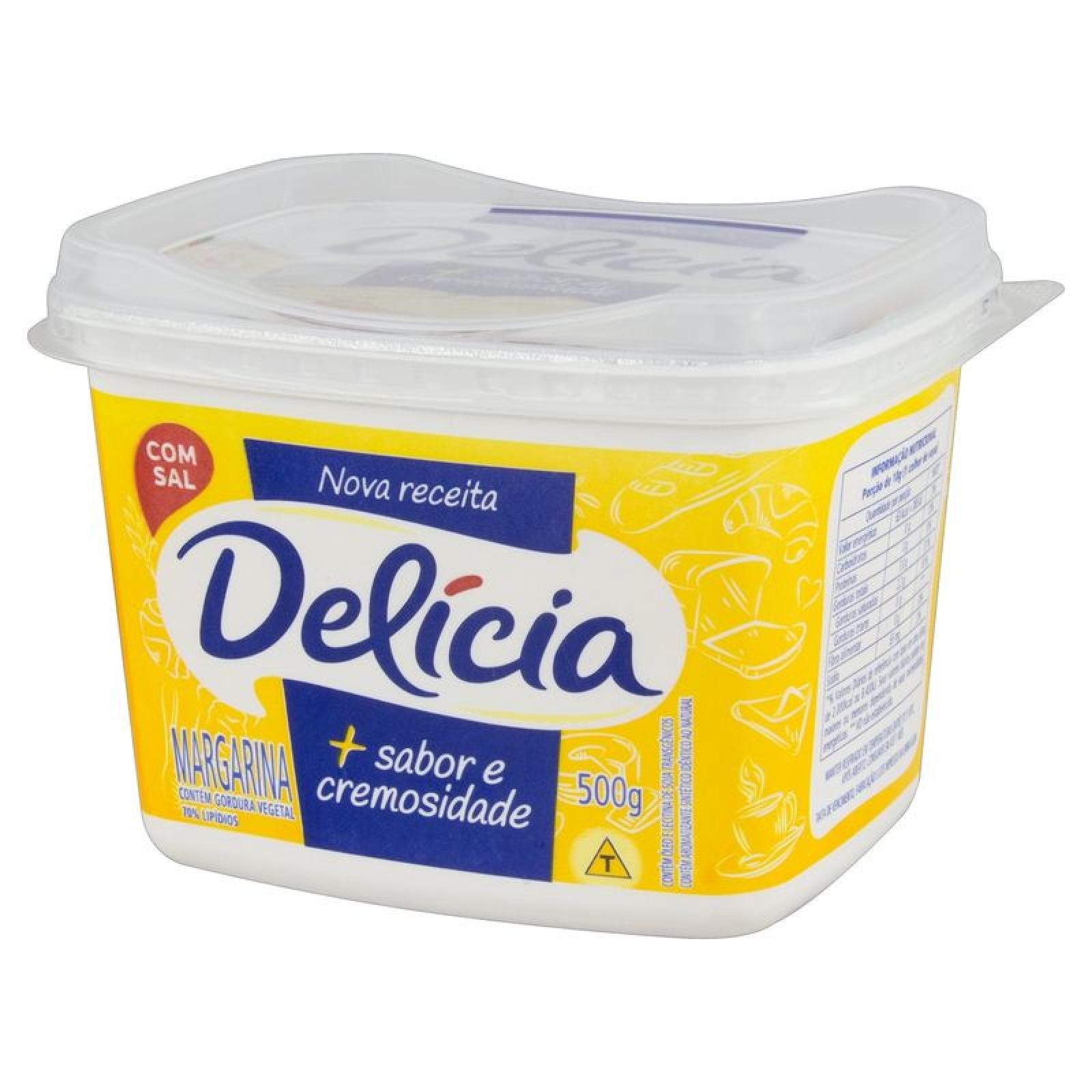 Margarina Delícia c/s 500g 