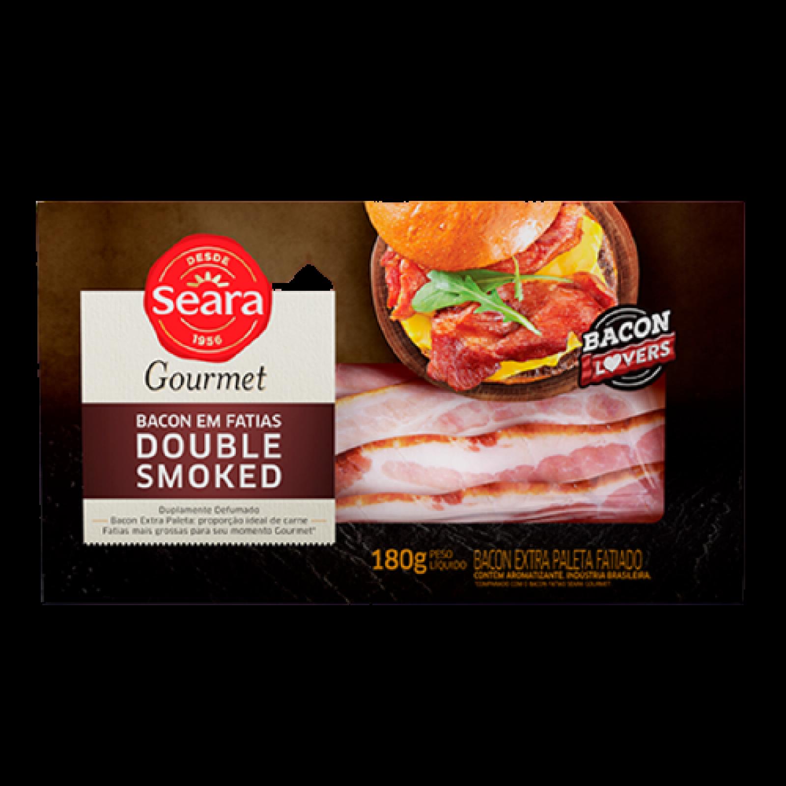 Bacon em fatias Double Smoked